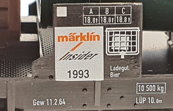 Märklin Insider Jahreswagen H0